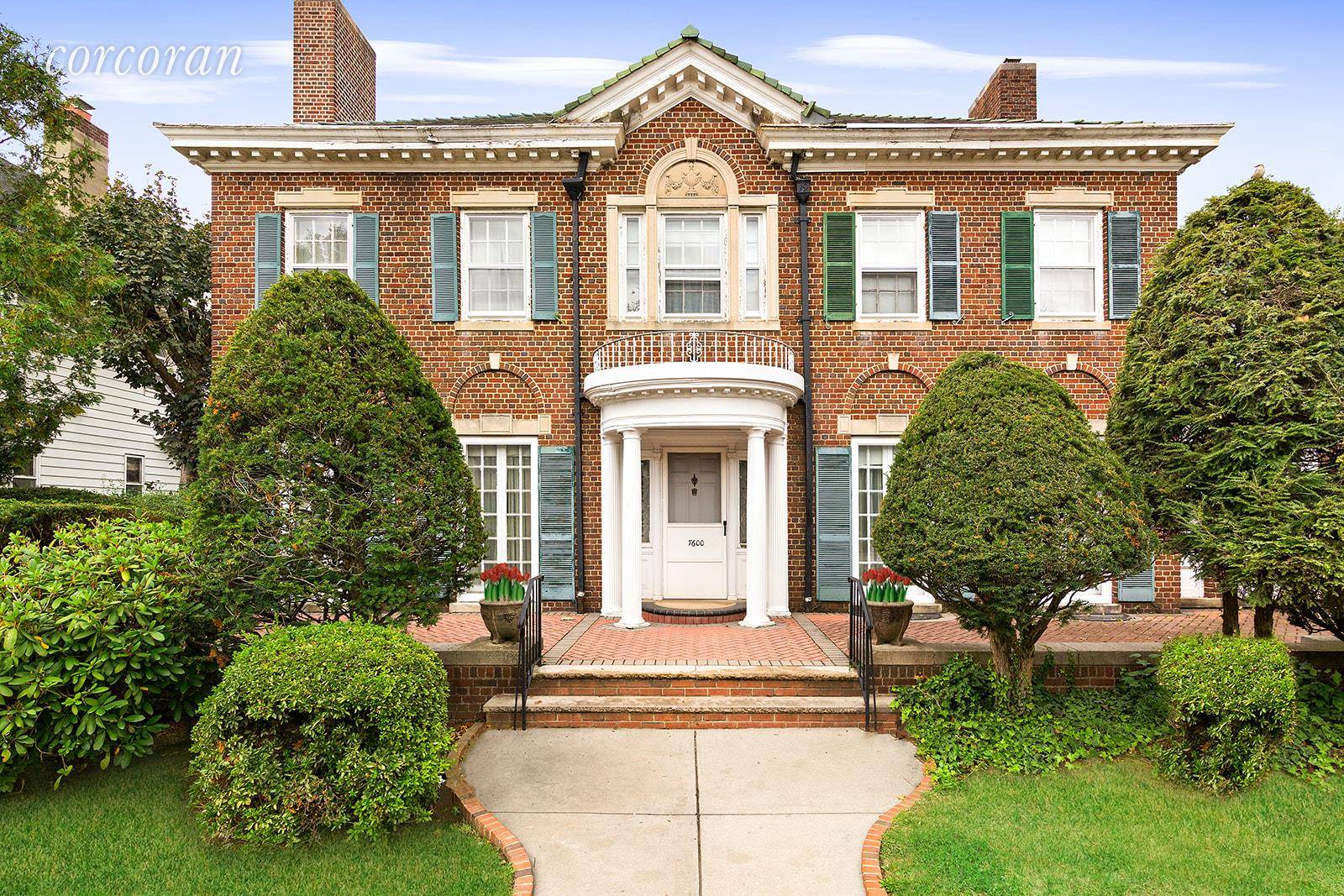 7600 Ridge Boulevard This exceptional Federal style mansion in the heart of Bay Ridge, Brooklyn will leave you breathless.