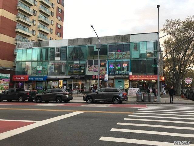 Well maintained fully occupied multi story retail office building in the heart Downtown of Flushing.