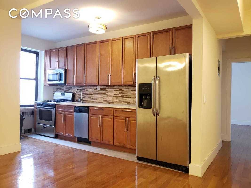 Gut renovated LARGE two bedroom apartment one block from Prospect Park State of the art kitchen with granite counter tops, stainless steel appliances, microwave, and dishwasher New bath with modern ...