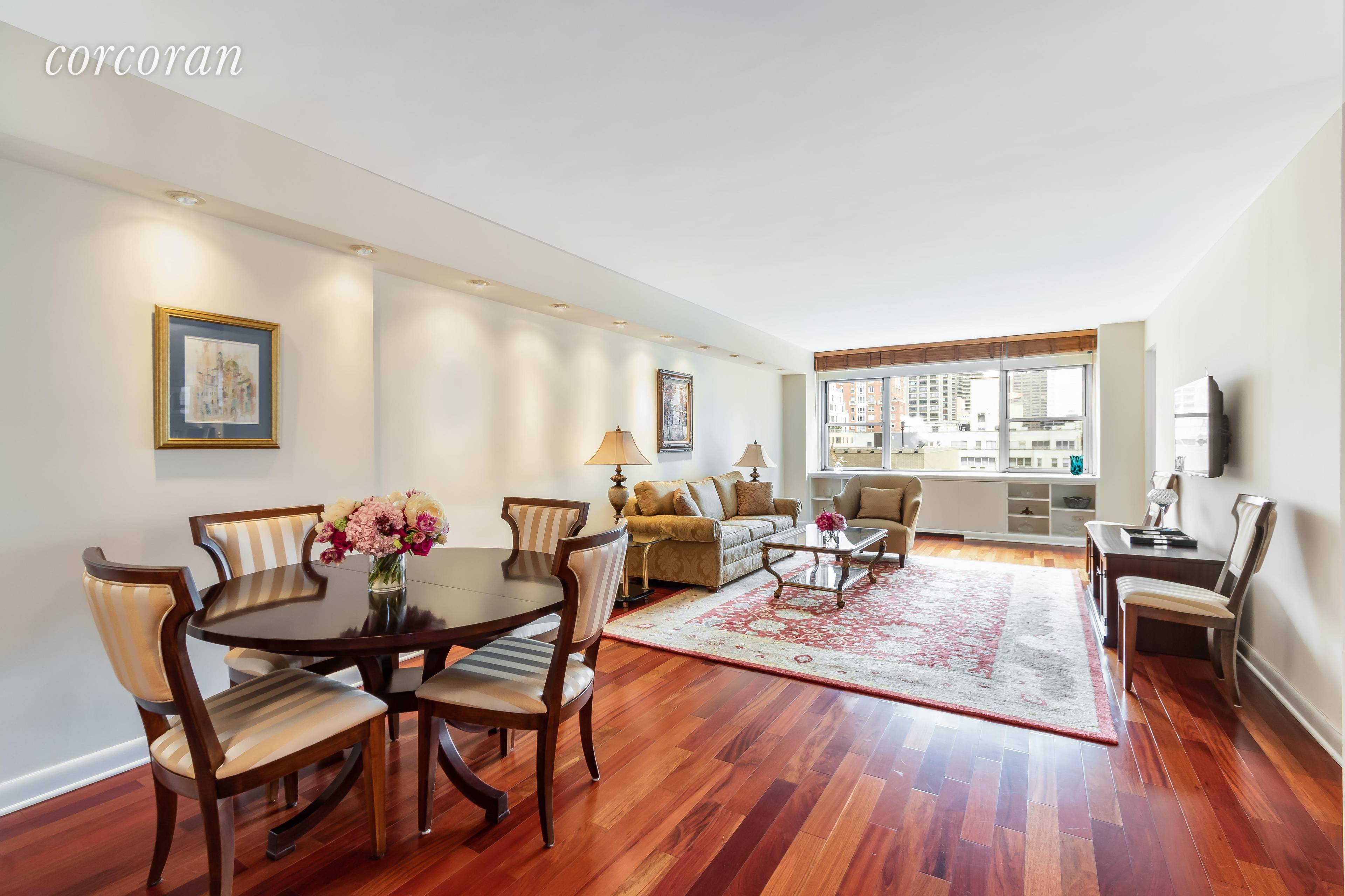 Upper East Side Gem. This generously proportioned 1 bedroom 1 bathroom apartment in The Imperial House offers endless sunlight and sweeping city views.
