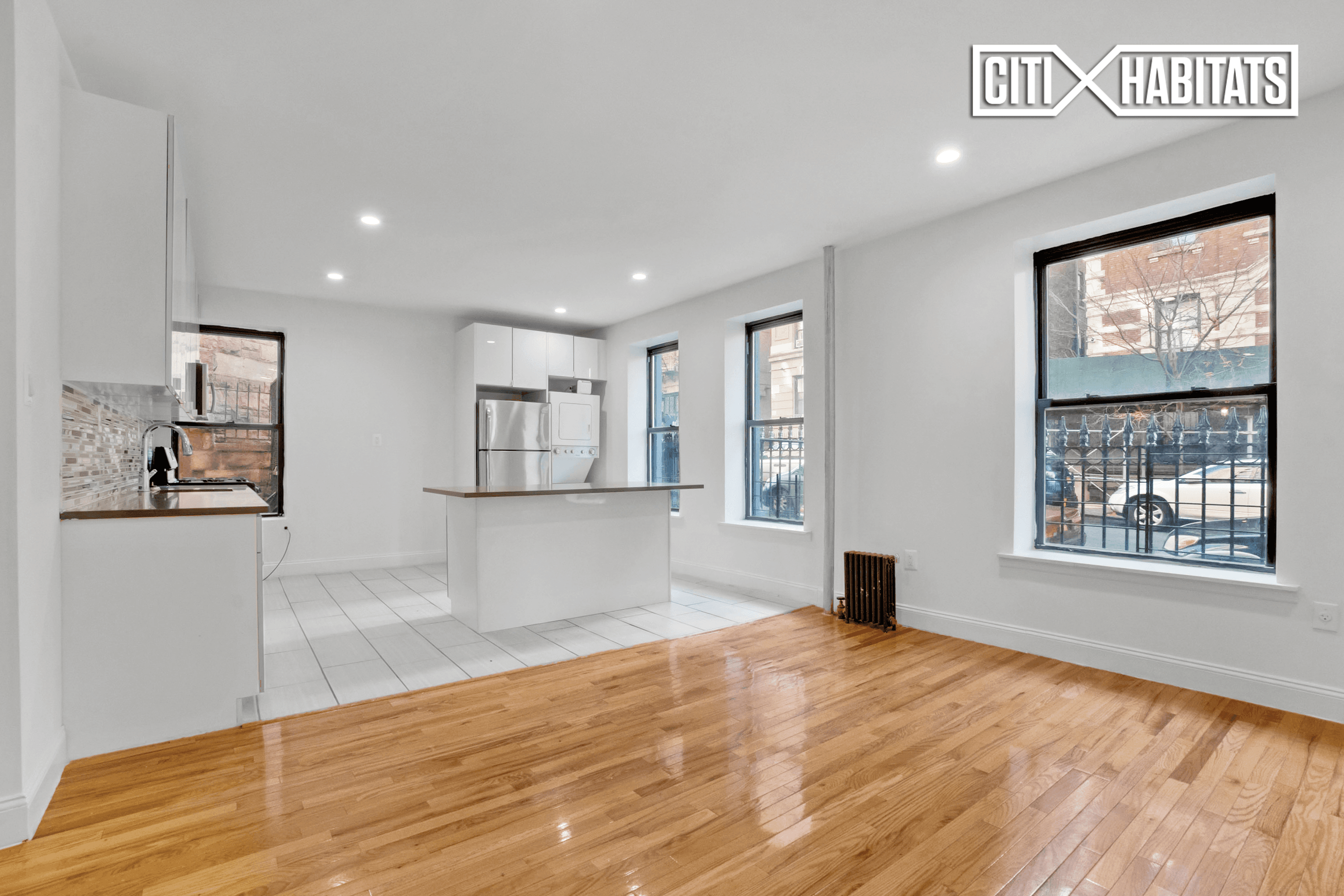 NO BROKER FEE ! Gut Renovated 3 Bedroom apartment Situated 1 block from the West 157th Street 1 Subway Line !