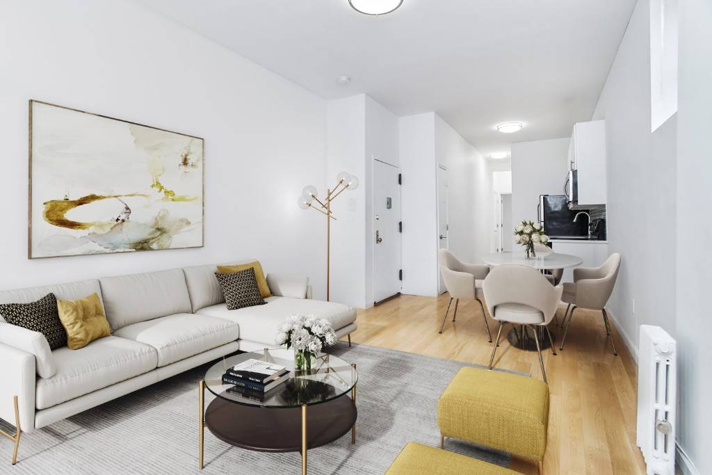 NO FEE 2 Bed 1 Bath Apartment Details 2 Queens Sized Bedrooms SS Appliances including Dishwasher Washer Dryer in Unit Strip Wood Flooring Marble Finishes Abundant closet space Building Amenities ...