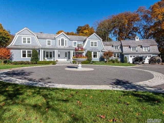 Welcome to this beautiful Hampton's style residence located in the desirable Wawapeck section of Cold Spring Harbor.
