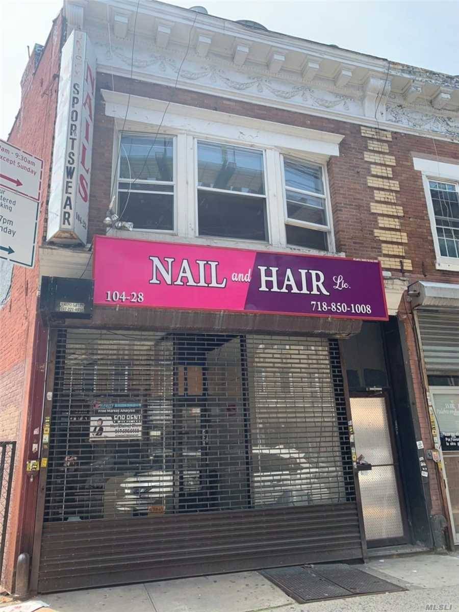 This store comes with basement, prefect for nail salon and gercory store.