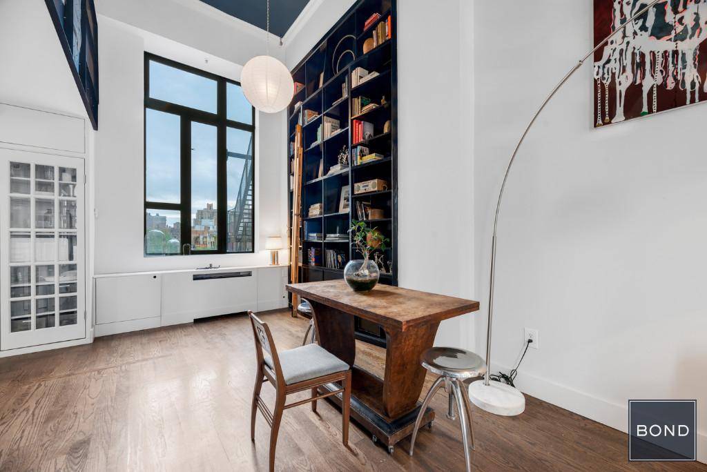 Upon entering Unit 5A in the 176 West 86th Street Packard Condominium, youll be awed by this sun flooded, corner, floor through, one bedroom loft like duplex with fifteen foot ...