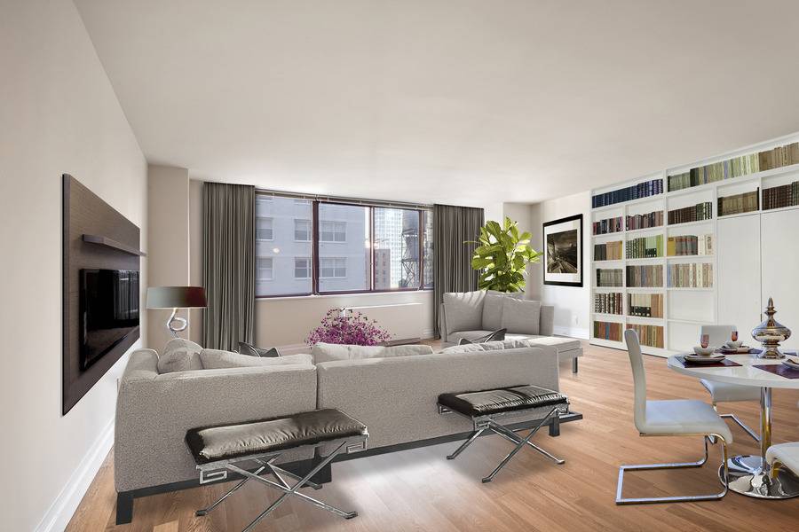 ULTRA LUXURY<>MODERN MIDTOWN EAST <> LARGE 1Br( CONV 2 ) / 1.5Bath<>SPECTACULAR VIEWS<>CHRYSLER BUILDING<>Quality of Life in The  Center of New York City