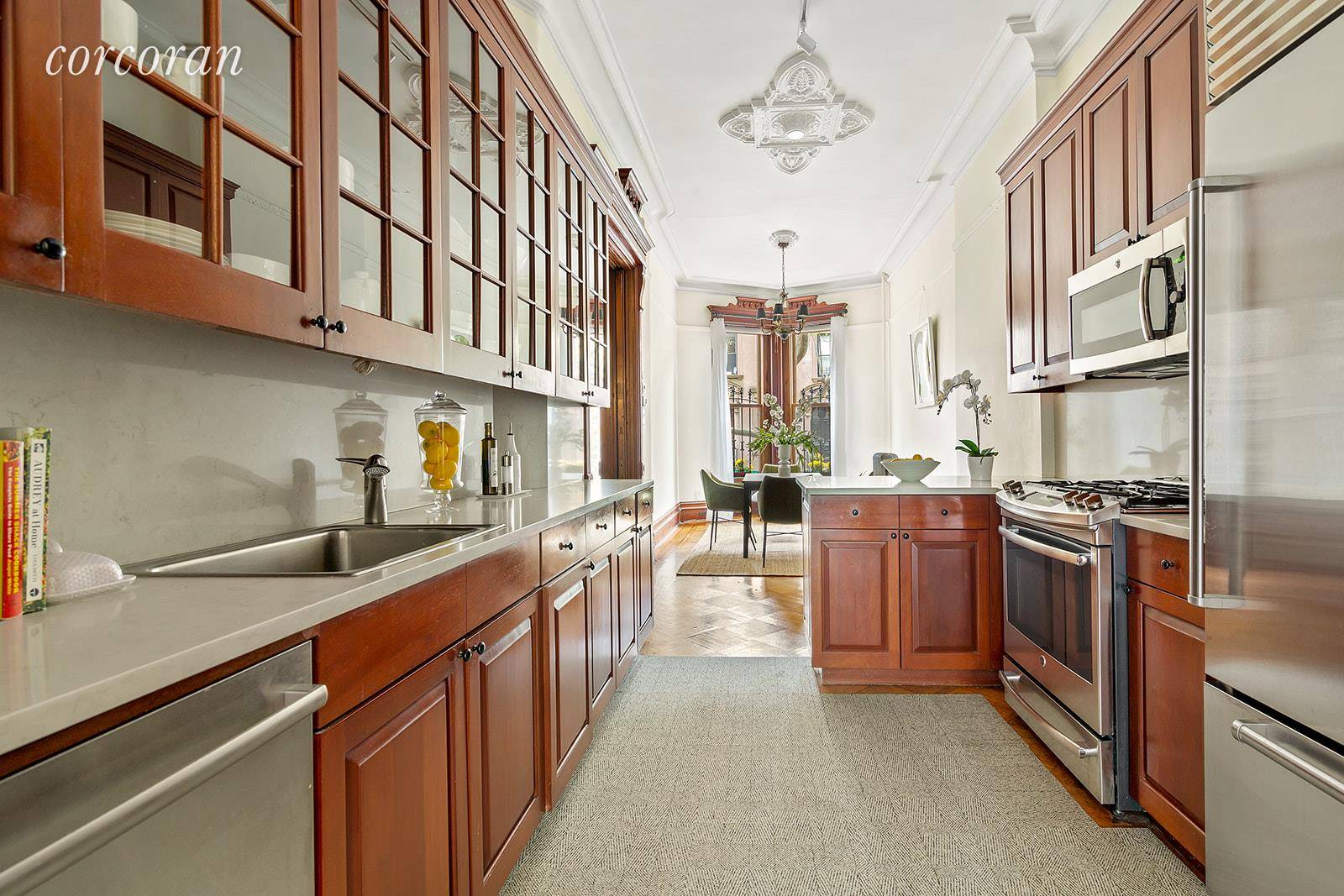 145 Berkeley Place New Nice Price This beautifully preserved and historically significant four story, two family brownstone features a stunning owner's four bedroom triplex and a detail rich one bedroom ...