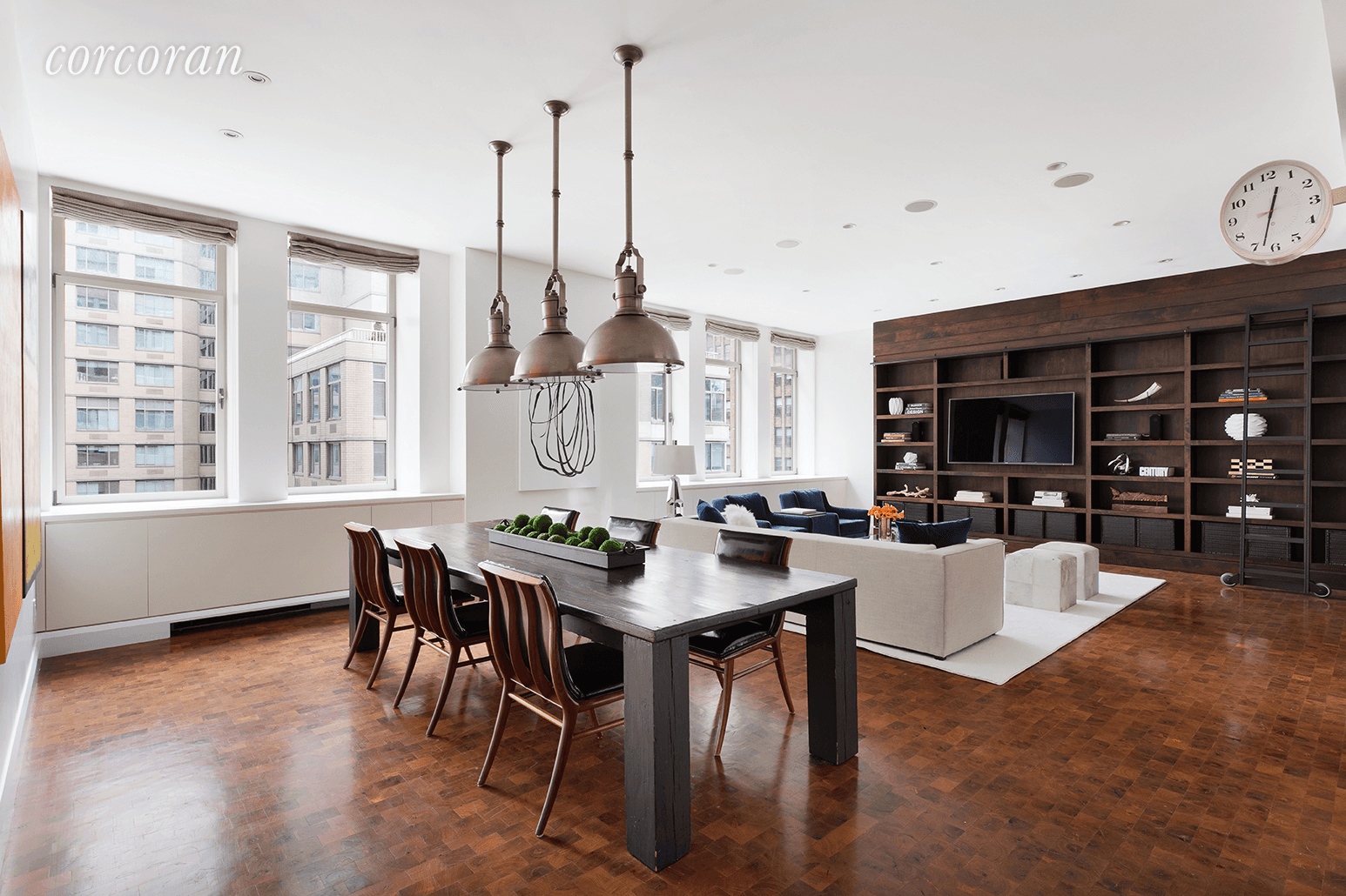 A rare find, this duplex residence affords easy living with tons of space, abundant storage, and the full amenity package that The Chelsea Mercantile is known for.