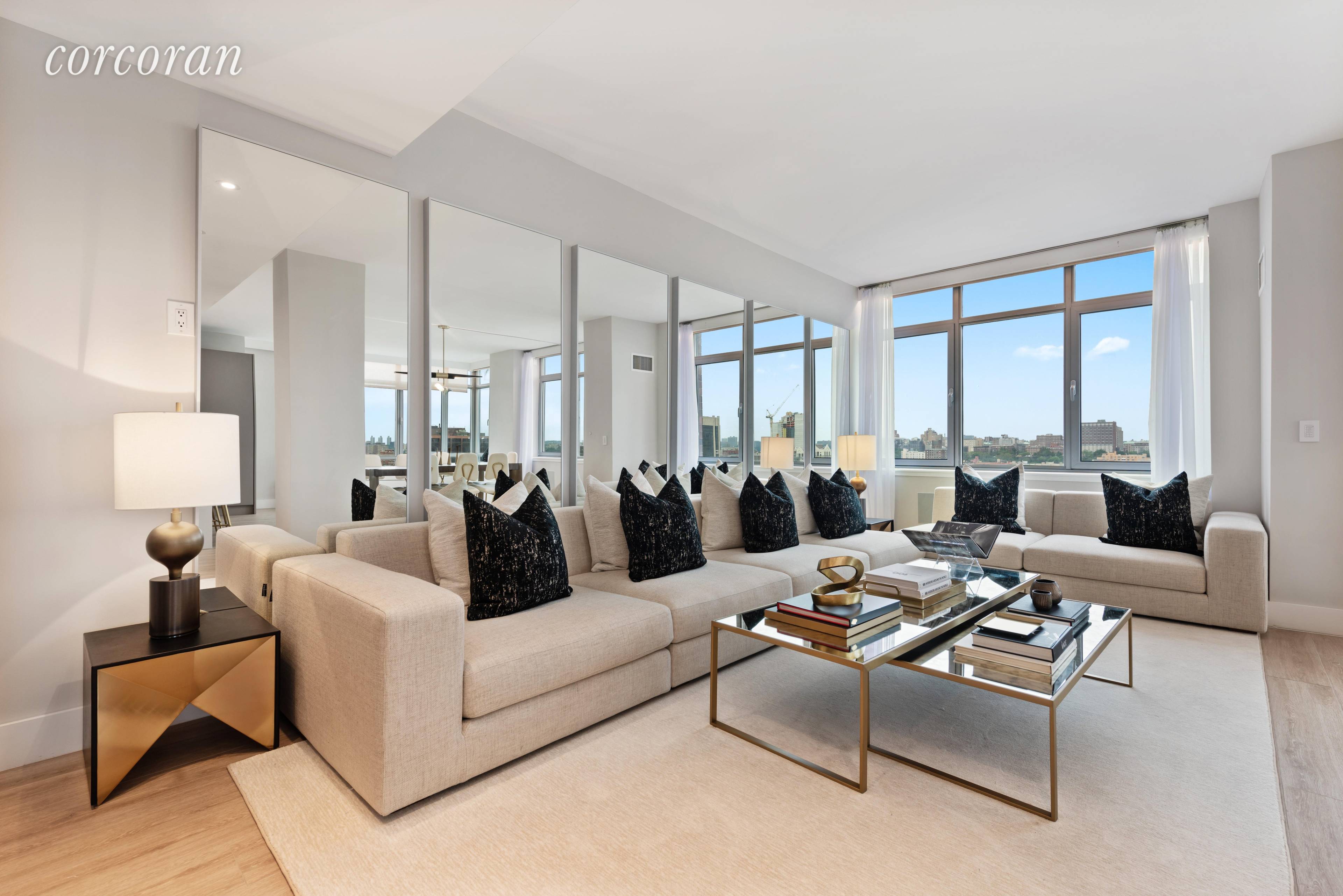 Welcome to this truly unique 5 bedroom luxury residence on Fifth Ave with beautiful Park Views in the most magnificent condominium in East Harlem.