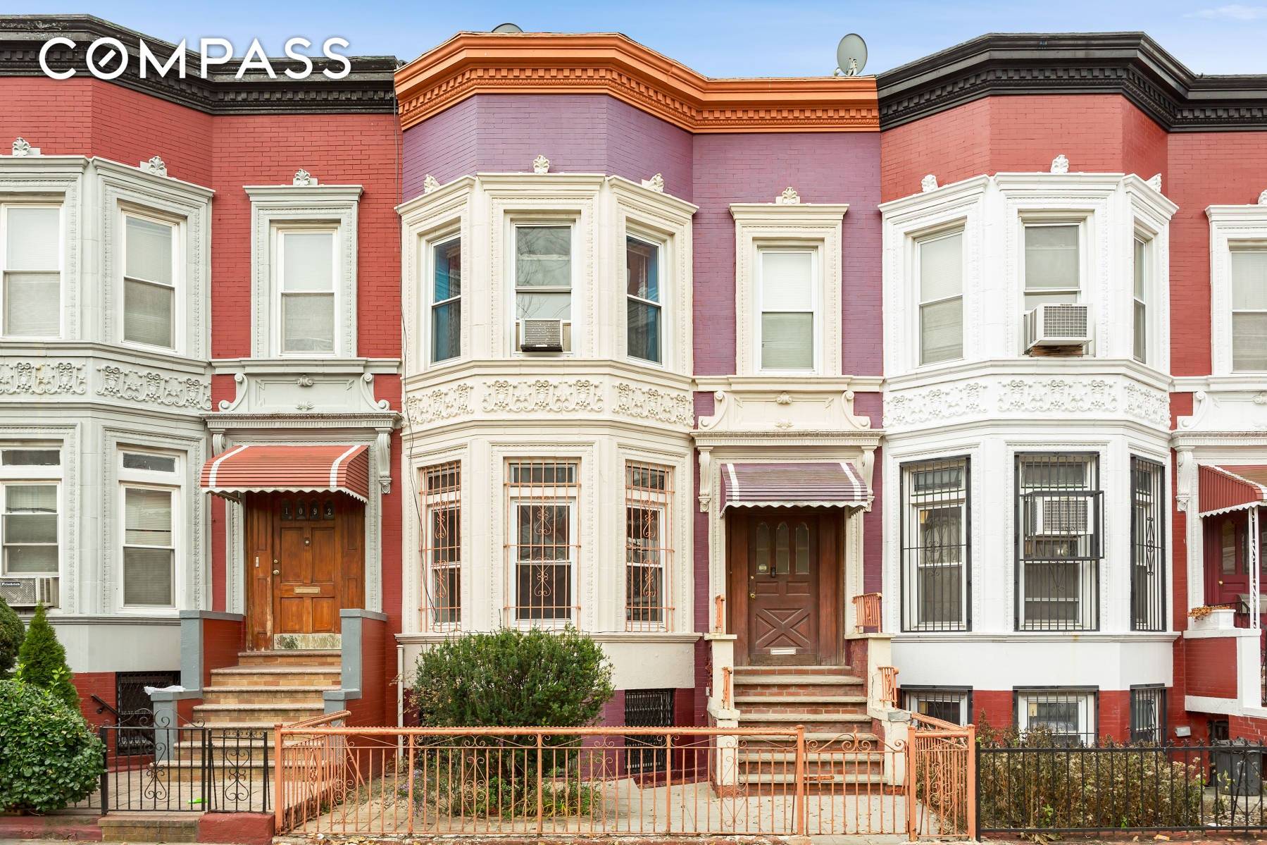 For the first time in 30 years, this beautiful Two Family brick townhouse is now for sale.