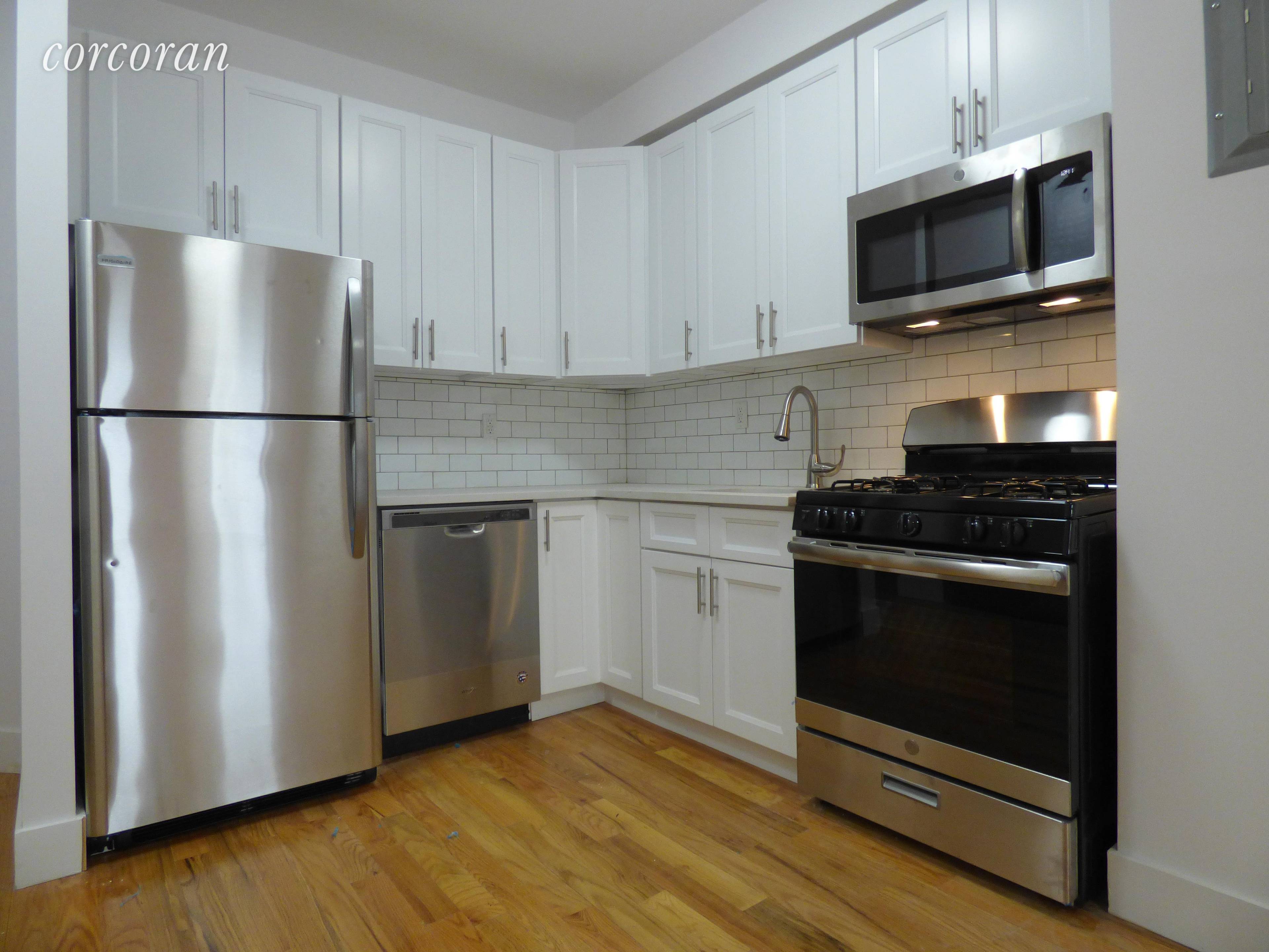 Incredible Renovated Two Bedroom Office in Prime Prospect Heights across the street from Ample Hills and just a quick walk from Grand Army Plaza and Prospect Park.