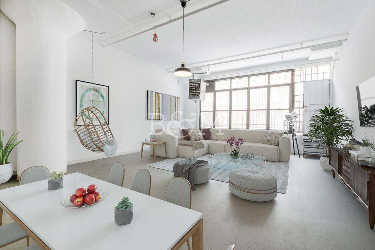 The homes at 144 Spencer are the perfect representation of true Brooklyn industrial artist lofts.