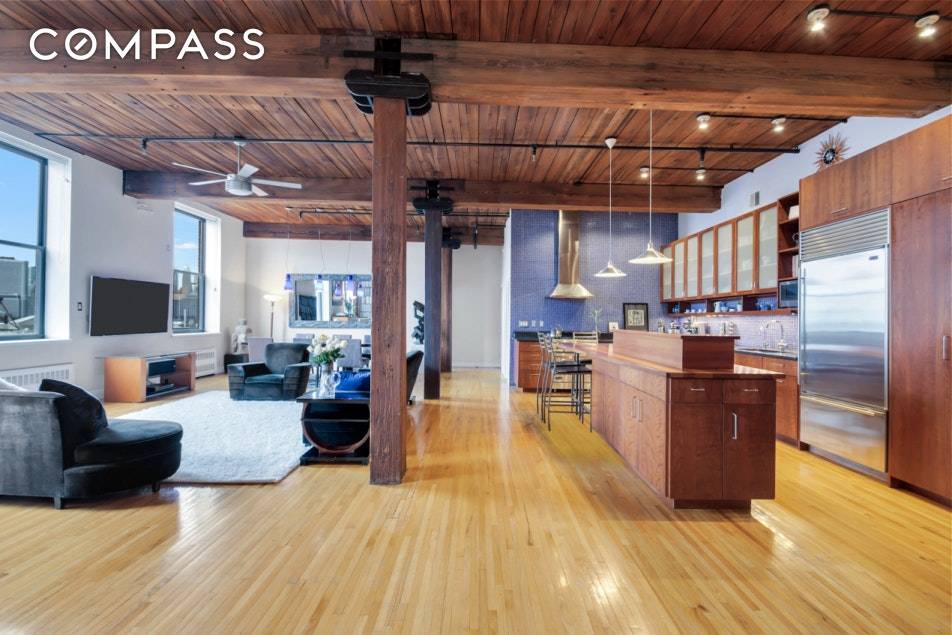 Welcome home to the New York City loft of your dreams.