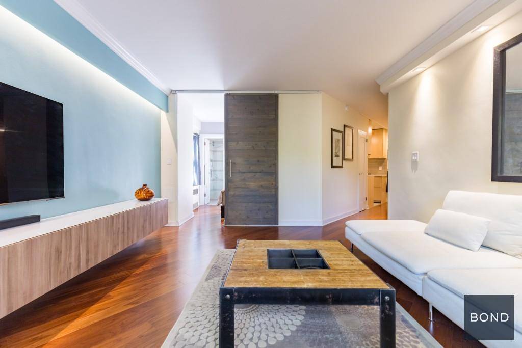 Comprehensive renovation has created a breathtaking one bedroom apartment.