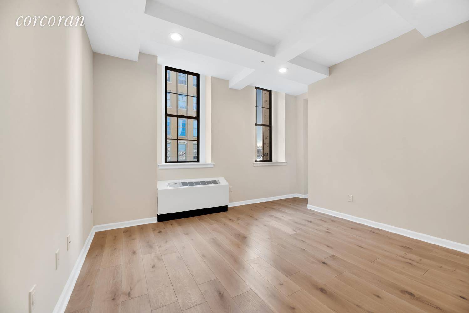 Stunning one bedroom condo apartment at The Pistilli Grand Manor features 10' soaring ceilings with enormous windows give incomparable light in this very rare converted warehouse building.
