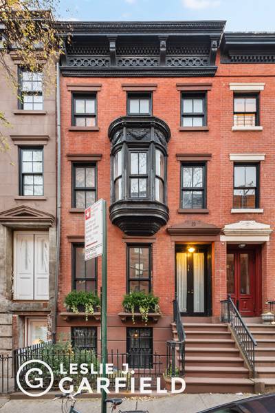 34 Schermerhorn Street is a charming townhouse on a peaceful, tree lined street in Brooklyn Heights.