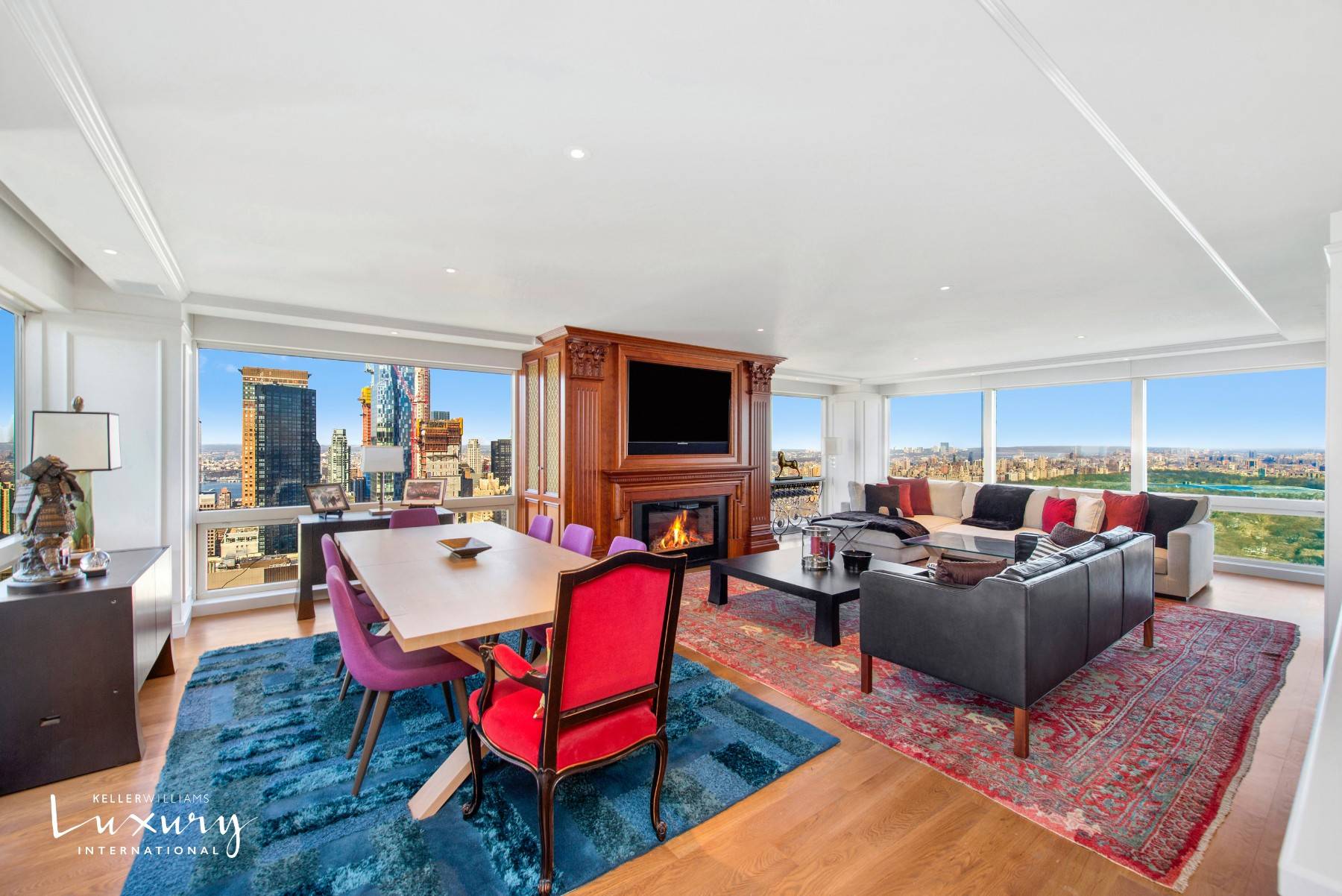 Apartment 61L in the upper reaches of Trump Tower.