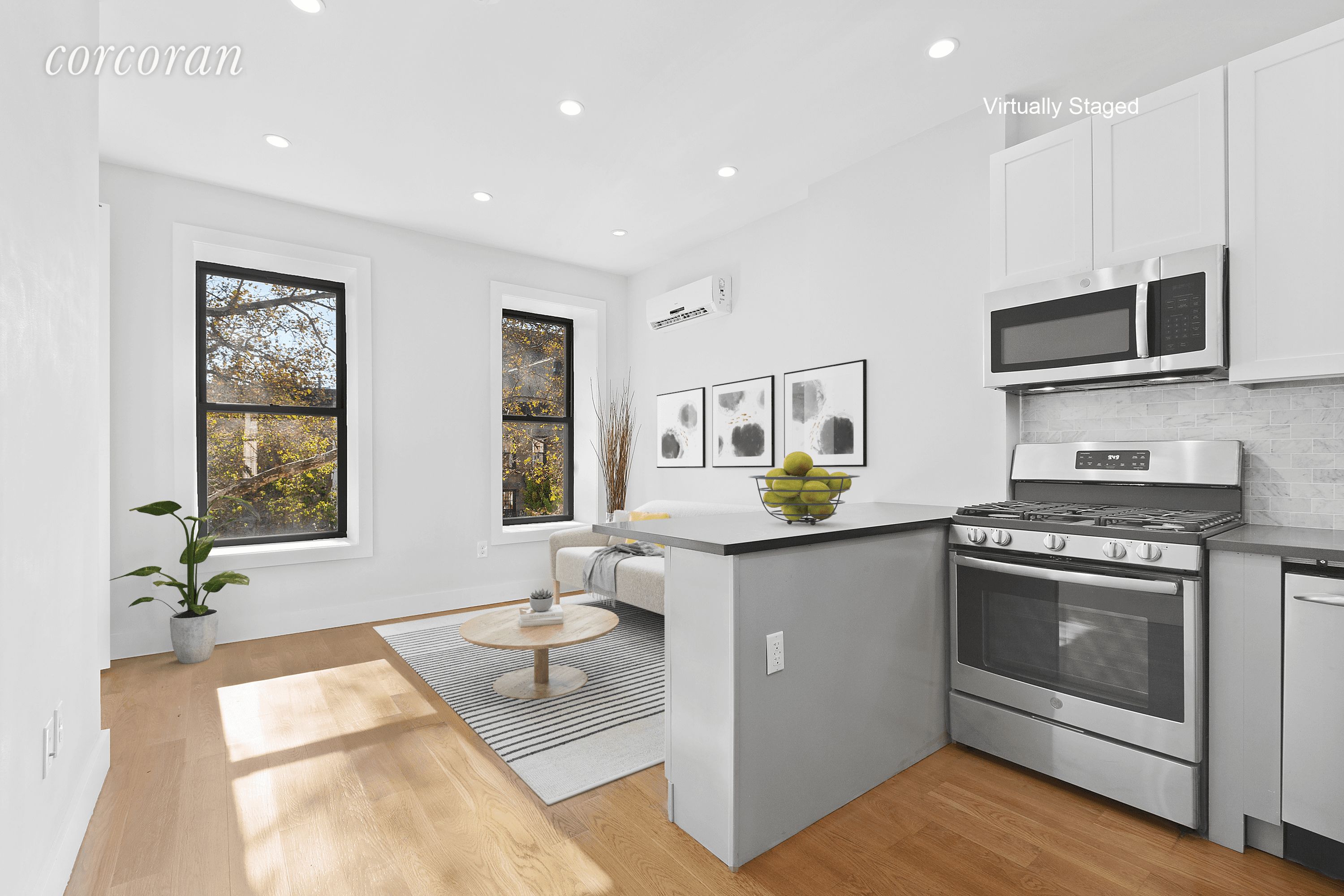Be the first tenants to live in this gorgeously renovated light filled brownstone apartment located on a charming street in the heart of Bed Stuy, This 2 Bedroom 1 Bath ...