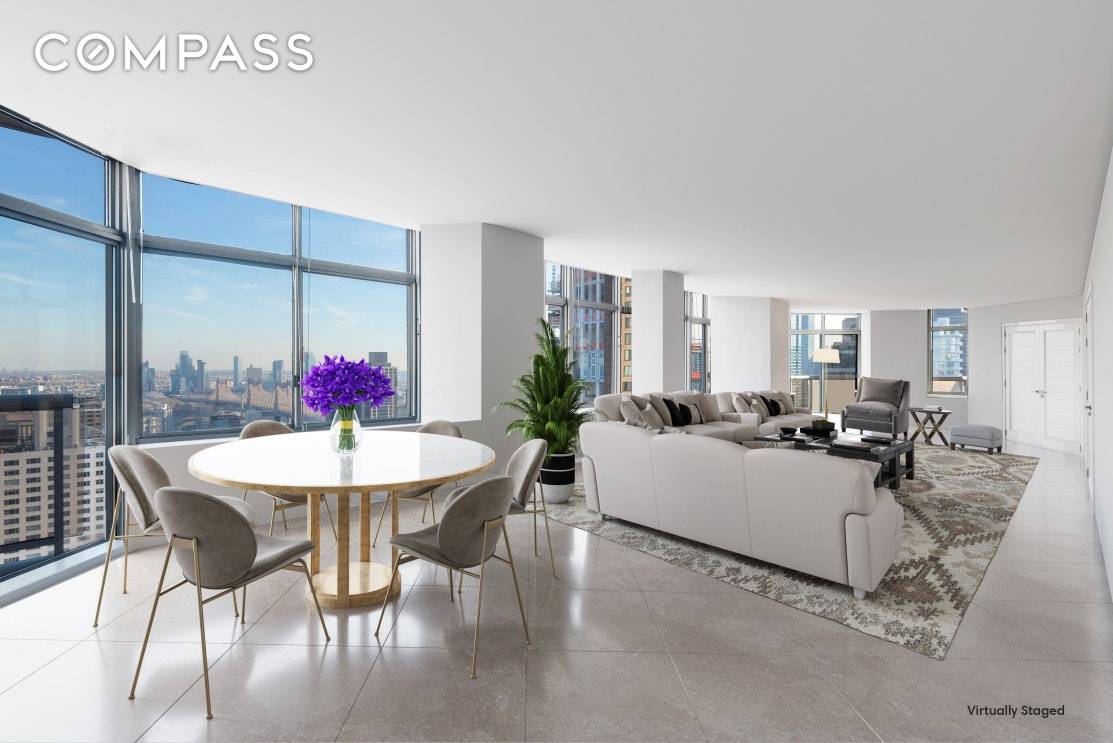 MOTIVATED SELLER. Live high above the city atop the white glove Royale Condominium and bring your sunglasses as the views dazzle from the 39th floor.