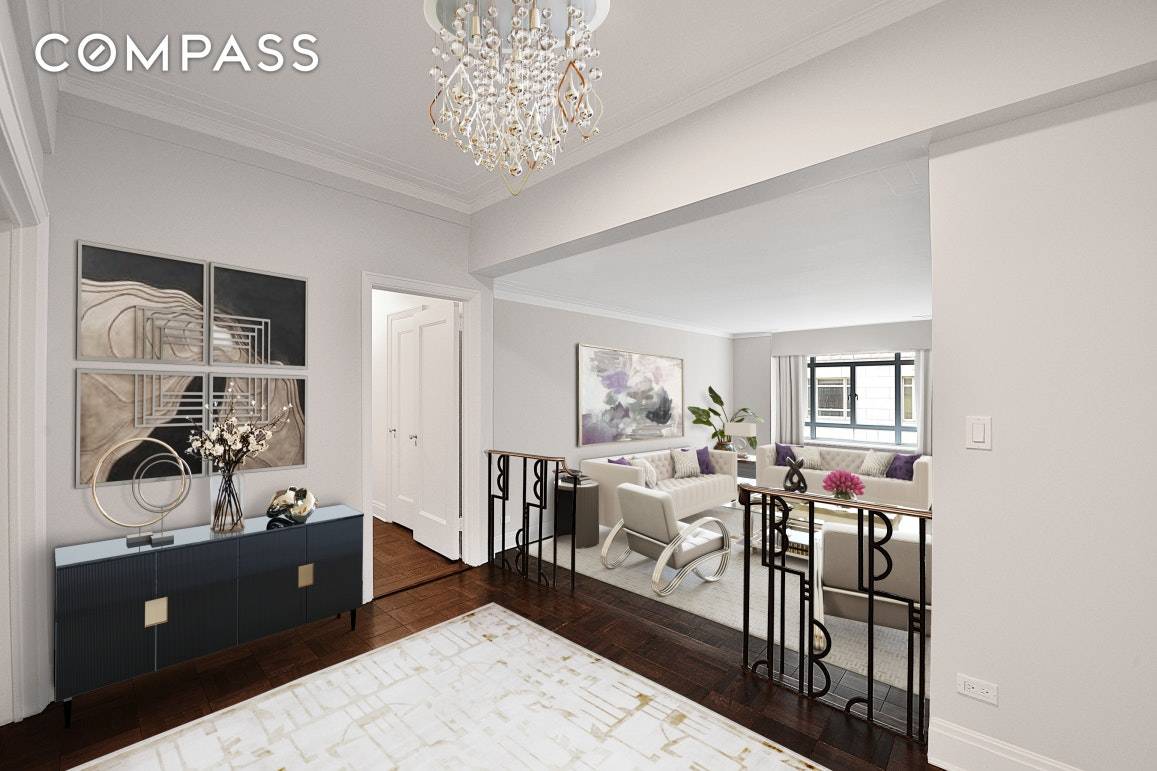 NO FEE SPONSOR UNIT, NO BOARD APPROVAL Convertible Three Bedroom Live in one of the most stylish buildings on Central Park West !