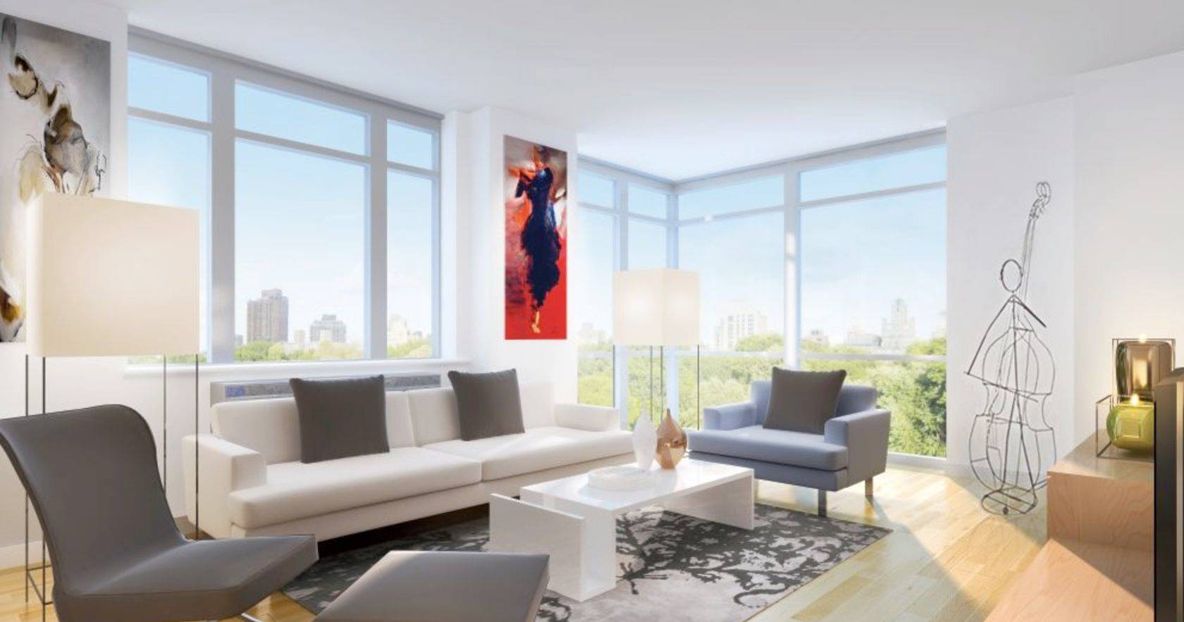 ★★★★★ Upper West Side <> Ultra Luxury 1Bed with Home Office / JR 4  Condo For Rent <> 24Hr Doorman <> Pool , Gym & Tennis Court. Steps To Colubus Circle and Lincoln Square