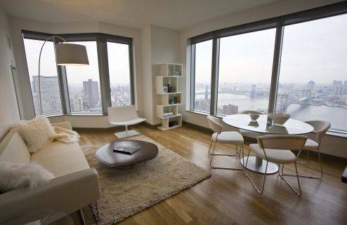 New York City Views all the way to the Atlantic ! MASSIVE Walk in Closet. Top of the line Kitchen. Washer / Dryer in apt. Tribeca meets downtown -  Manhattan luxury Doorman Rental. Swimming pool. Free Rent! 
