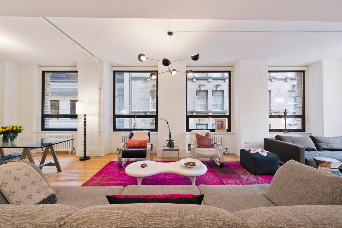 Large 1 / Convertible 2 bedroom LOFT with 2 Bathrooms at 50 Pine St