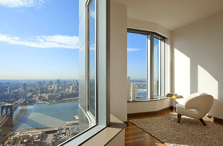 Financial District, One Bedroom / One Bathroom Apartment w/ Magnificant Views in Frank Gehry Designed Building