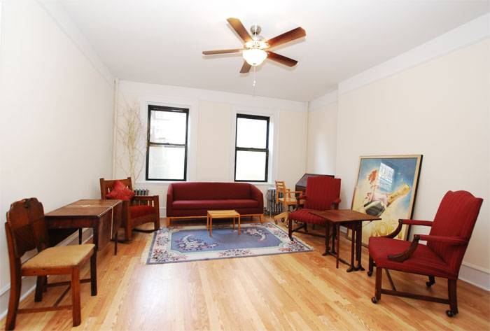 Large Upper West Side One Bedroom One Bath Steps Away From Riverside Park AVAILABLE FURNISHED MIN.6 MONTHS
