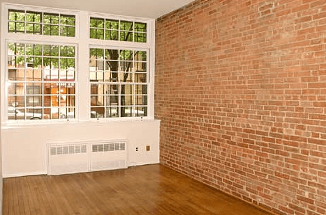 Exposed brick 1 bedroom on the upper East Side.