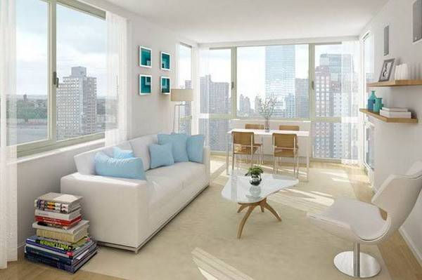 Stunning 1 Bedroom 1 Marble Bathroom in Midtown West, Perched High on the 25th Floor. Stainless Steel Appliances with Dishwasher, Gourmet Chef Kitchen with Wooden Cabinetry, Washer/Dryer, Hardwood Floors, Over Sized Windows. Amazing Views.