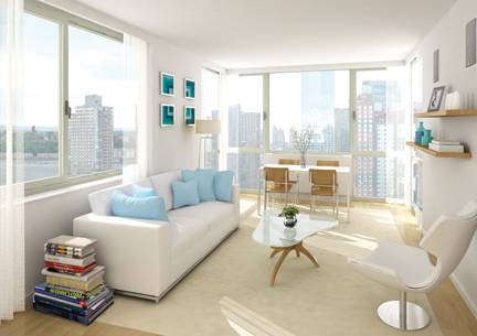 Midtown, West 30's, One Bedroom, Luxury Building, Brand New, Washer/Dryer, NO FEE, FREE RENT