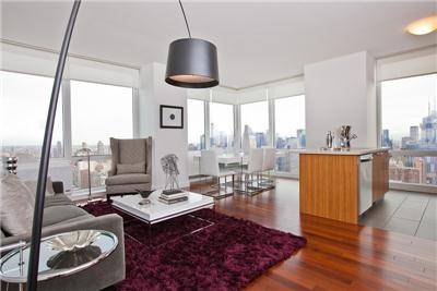 Clear River & City Views of Manhattan 1 Bedroom-1.5 Bath Midtown West Hell's Kitchen. No Broker Fee!