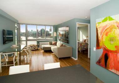 NO FEE-GORGEOUS ULTRA LUXURY LONG ISLAND CITY~ ONE BEDROOM~FLOOR TO CEILING WINDOWS~STAINLESS STEEL APPLIANCES~GYM~MEDIAROOM