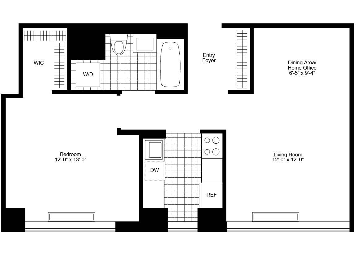 $4815 **High-Line** STUNNING SPACIOUS 1 BEDROOM + DEN ** CHELSEA CALL 347-885-9692 for SHOWING