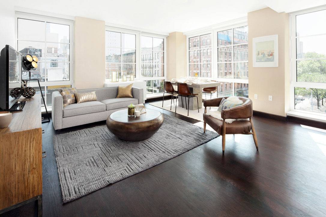 Stylish 1 bedroom in lavish ultra-modern luxury rental in prime Greenwich Village. 