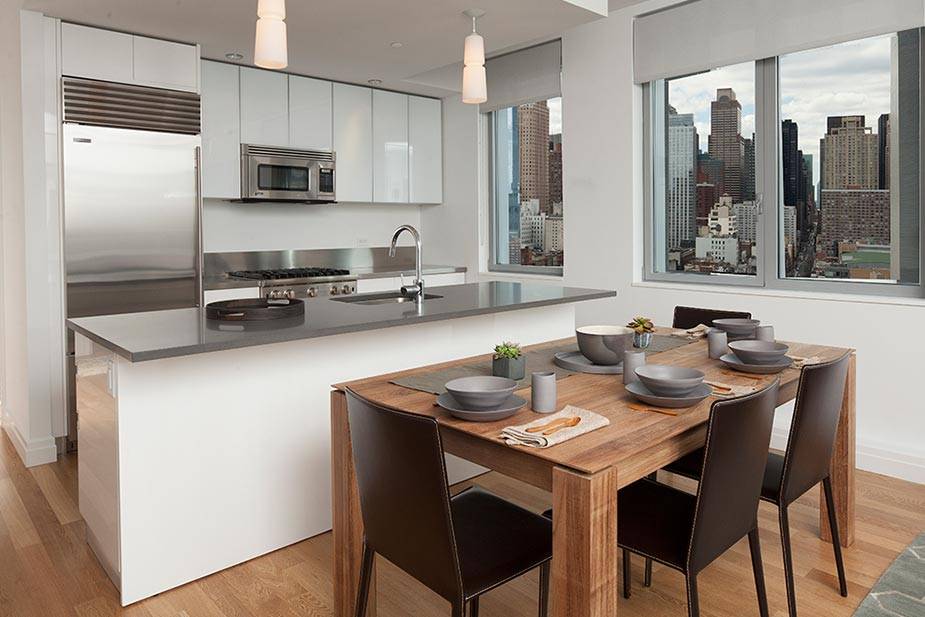 Midtown West: Stunning 3-Bed/2-Bath in New, Luxury Building with FREE membership to 80,000SQFT In-Building Fitness Studio