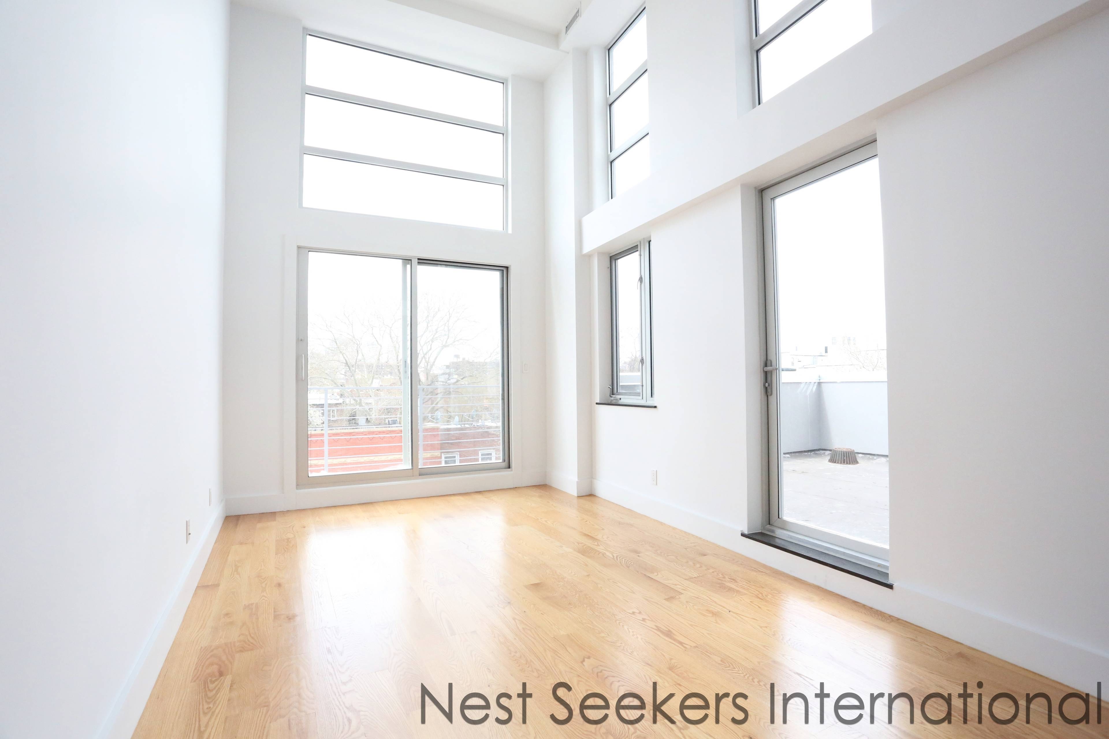 AWESOME 2 BED LOFT in a BRAND NEW DEVELOPMENT in BOOMING & CHARMING CLINTON HILL, BROOKLYN!