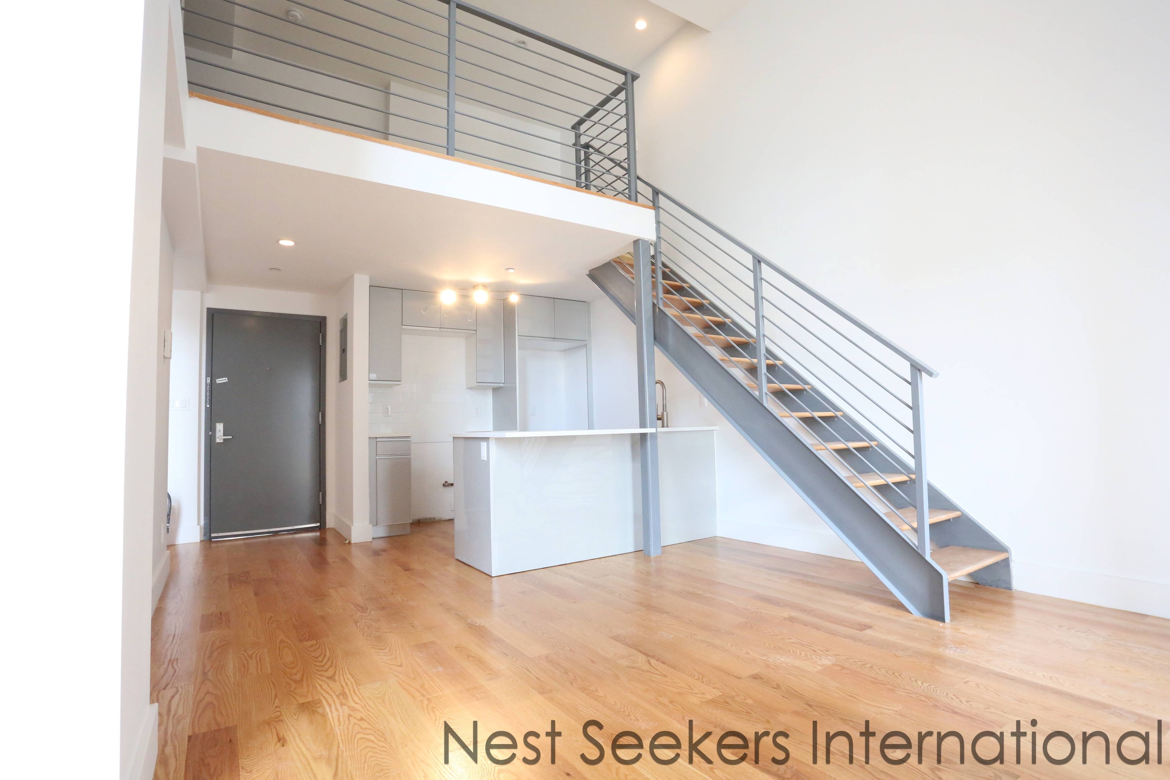 INCREDIBLE 2 BED LOFT STYLE apartment with 2 PRIVATE TERRACES in a BRAND NEW DEVELOPMENT in CLINTN HILL, BK!