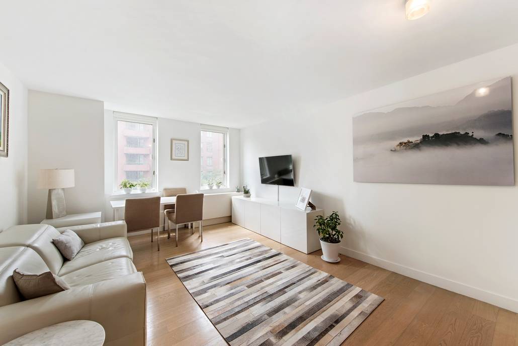 JUST LISTED: Sunset Facing King Sized One-Bedroom Home in Battery Park City