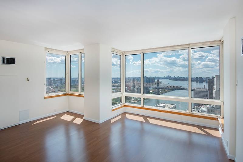Stunning Views In this  Fully Renovated 2 Bedroom 2 Bath with  Unobstructed Views of the East River