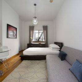 W 45th St-PRIME MIDTOWN WEST - SHORT TERM RENTAL--LARGE STUDIO-- 24 HOUR CUSTOMER SERVICE--FULLY FURNISHED.