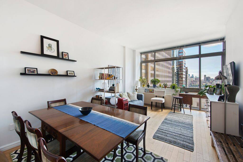 No Fee Financial District: 2 Gold Street, Apt 27E.  One Bedroom, High Floor, Private Outdoor Space!!