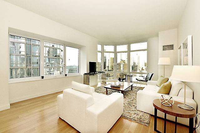  555 West 59/ Furnished/Unfurnished, Luxury Building, Close To Transport  3 Bedroom 3 Bath/ Full Time Doorman