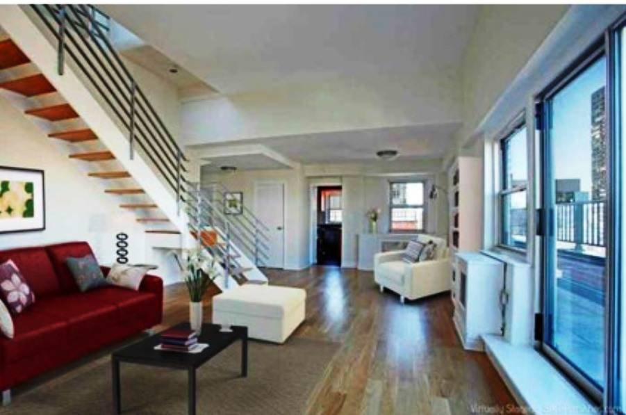 Two-story Penthouse - 2 Bedroom, 2.5 Bath Stunning Views  Roof Deck.-East 60's!