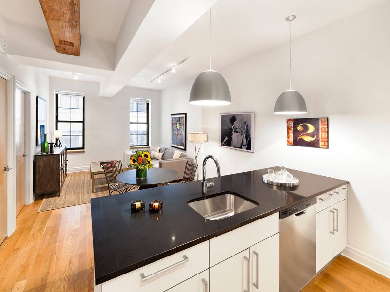 No Broker Fee --DUMBO 1 Bedroom Factory Conversion w/Gym, Laundry, Roof Deck, Bike Room, and Elevator