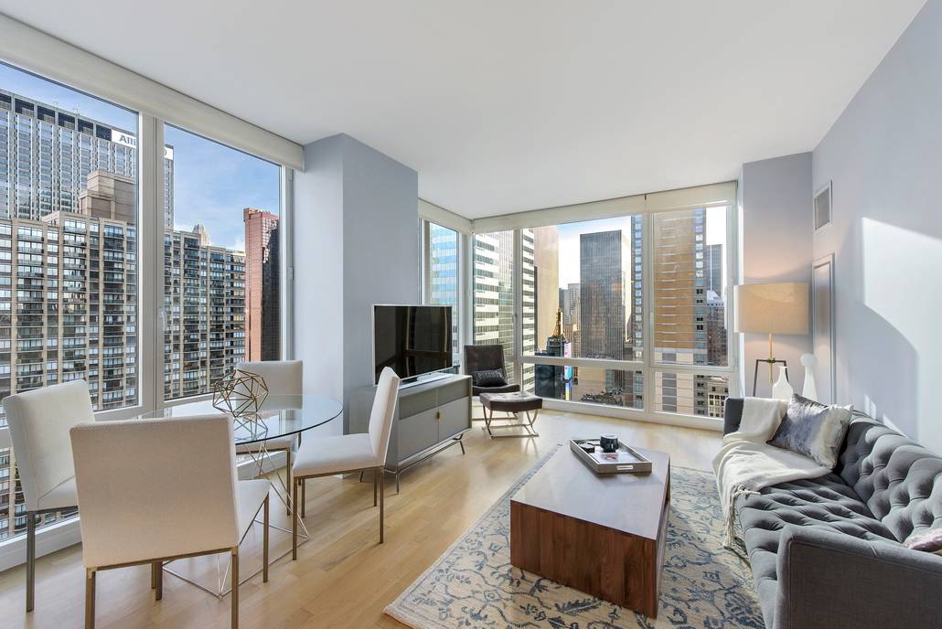 No Fee! Furnished 2 Bed, 2.5 Bath in Midtown at The Platinum