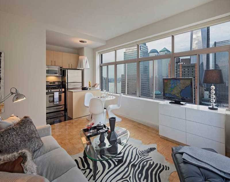 Stunning 1 Bedroom in Financial District with Views of the World Trade Center