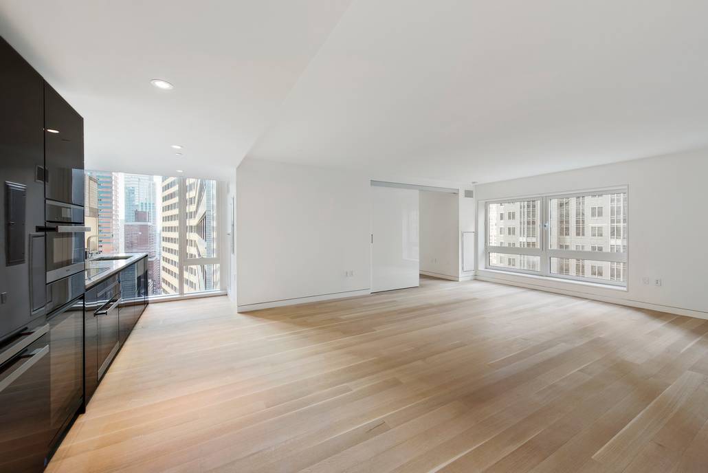 NEW TO MARKET!  STARCHITECTS CETRA/RUDDY DESIGNED Luxurious NEVER LIVED-IN  EXPANSIVE Two Bedroom at 135 WEST 52ND STREET
