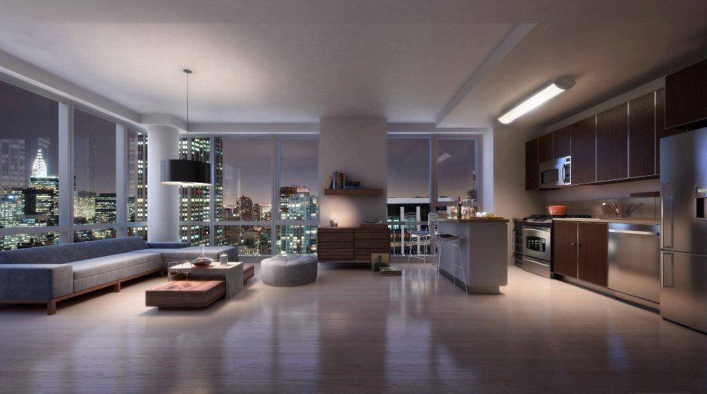 Studio in a Luxury Doorman High Rise in North Chelsea with Stunning Empire State Building Views